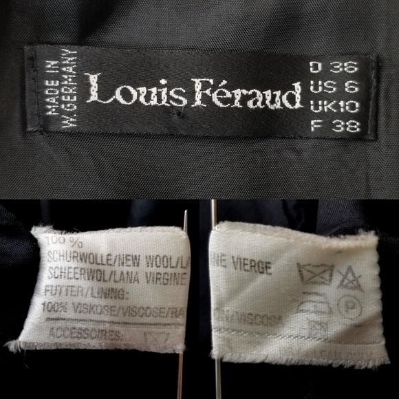 SOLD🌈Louis Féraud 1980s Wool pencil skirt - Picture 8 of 8